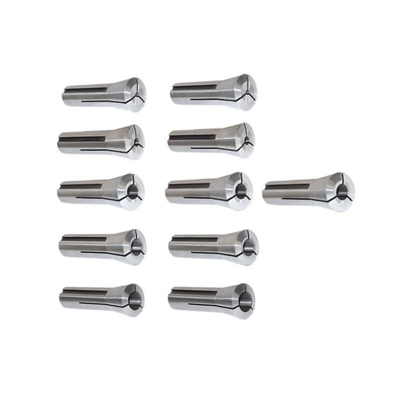 R8 Collet 1/4 Inch Mill Chuck Holder 65Mn Spring Steel 7/16-14UNC Thread R8 Collet 1/4 Inch Mill Chuck Holder 65Mn Spring Steel 7/16-14UNC Thread